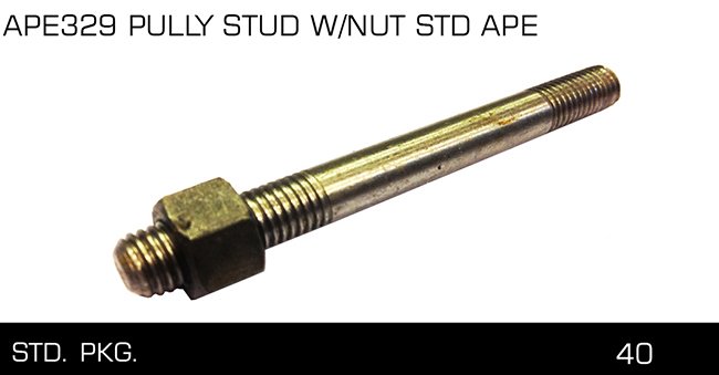 APE329 PULLY STUD W NUT STD APE APE329 PULLY STUD W NUT STD APE